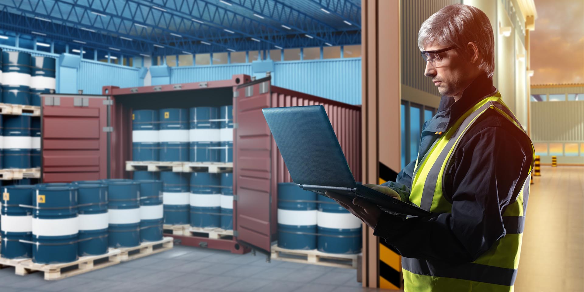 Die Betriebsanweisung Gefahrstoffe schützt Arbeitnehmer:innen. © Shutterstock, FOTOGRIN